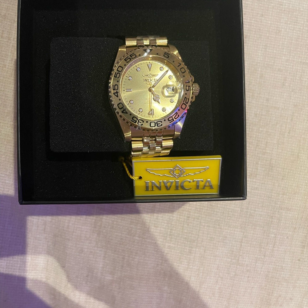 Invicta Gold-Tone Dive Watch